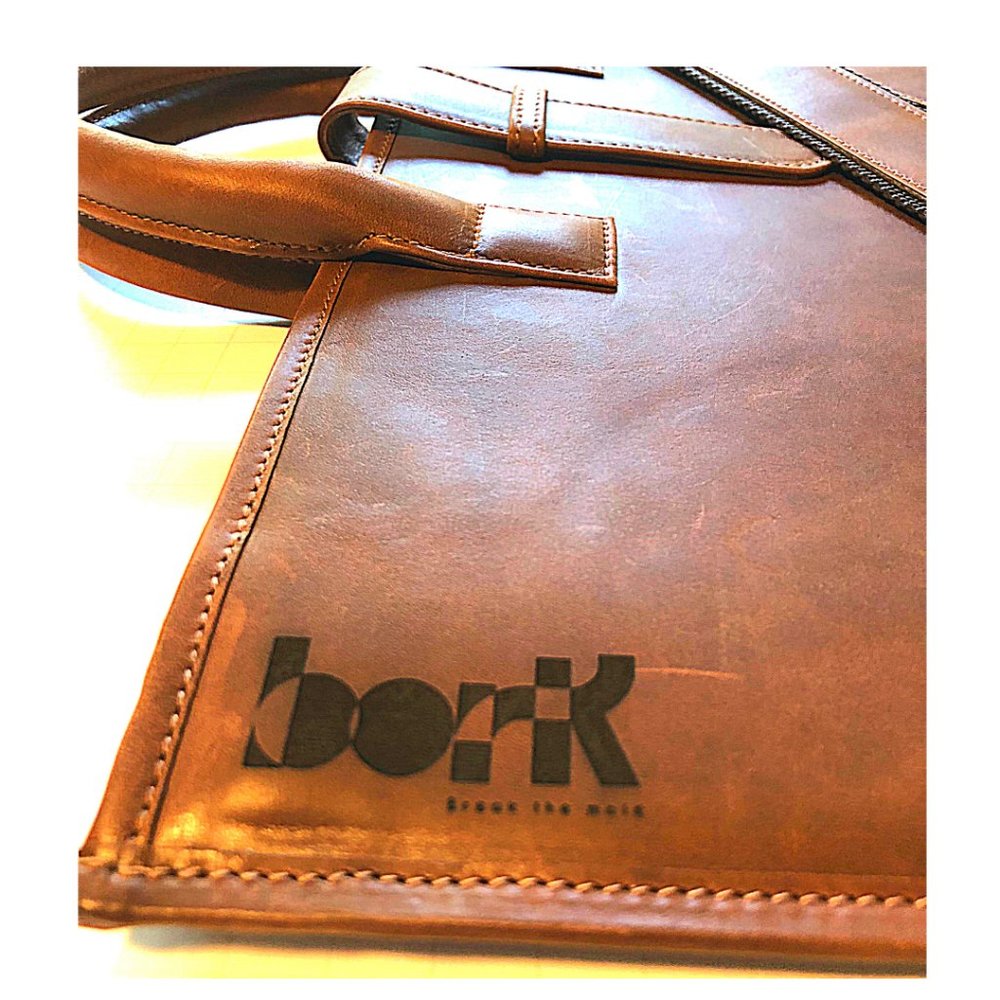 Laptop Bag | Genuine Leather - Handmade - Picture 3 of 8